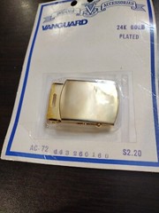 New In Pack Vintage Vanguard US Military Belt Buckle Made in USA AC-72