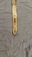 Cabela&rsquo;s Leather Buckle in Brown and Gold