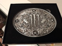 Monster Energy Drink Belt Buckle Metal Alloy Steel Limited Morgan Wallen 2026