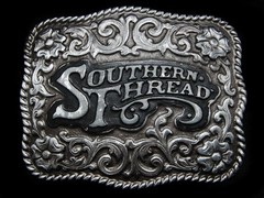 MG15119 COOL **SOUTHERN THREAD** CLOTHING COMPANY FASHION BELT BUCKLE