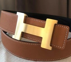 38mm H Gold Brushed Constance Belt Buckle