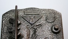 C&J Inc Belt Buckle (HUNTING! A TRADITION) BLUE ENAMEL – 1997