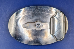 Unique Vintage Armadillo Belt Buckle **RARE**
