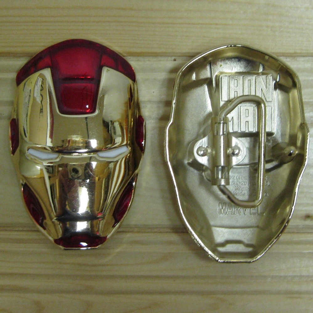 Iron Man Marvel Cartoon Belt Buckle