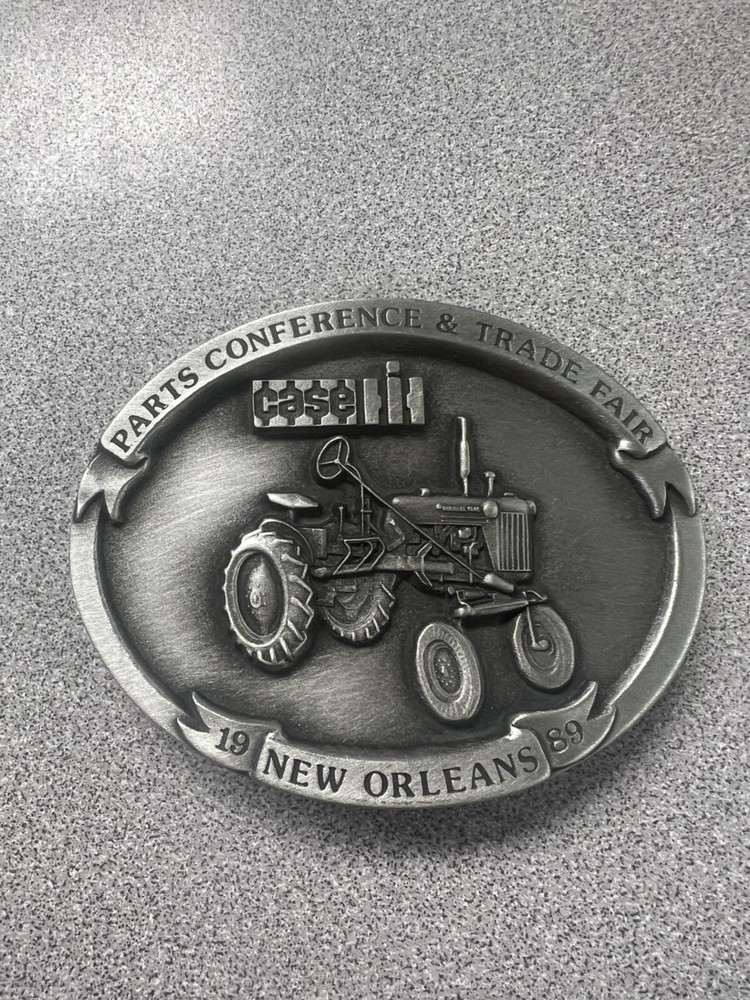 Case iH Parts Conference and Trade Fair 1989 New Orleans Belt Buckle