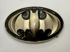 Batman Dc Comics Superhero S07 Black & Grey Raised 3D GTO Oval Belt Buckle
