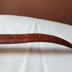Mio Marino Men&rsquo;s Brown Leather Belt Size 44&Prime;