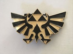 Zelda Triforce Belt Buckle “Nintendo”