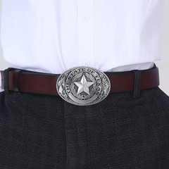 QQA Native American men&rsquo;s novelty belt buckle Birthday party holiday 6*9, 13