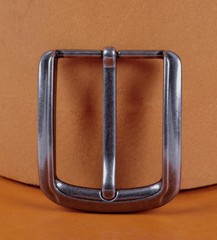 40mm Prong Pin Belt Buckle Belt Fastener Antique Silver Leather Craft Hardware