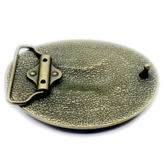 Moose Elk Deer Belt Buckle Western Cowboy American Flag Motorcyclist (YDR-02-G)