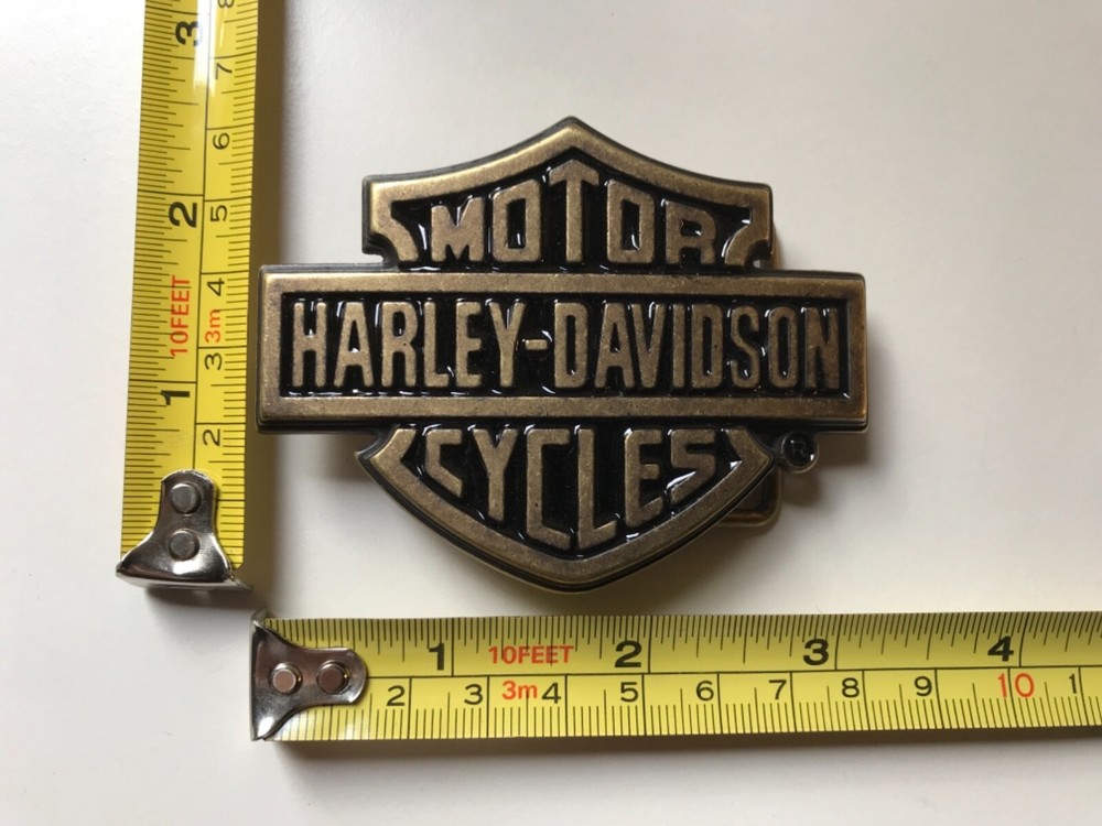 Rare men’s Classic Bar&Shield belt buckle .Antique brass plaited.#99593-08VM.