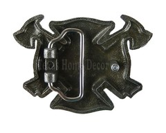 Firefighter Men&rsquo;s Belt Buckle Antique Silver Tone Fits 1.5&Prime; Belts Maltese Cross