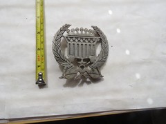 Belt buckle ~ The Originator not the Imitator ~ Naked ladies, stars Stripes USA