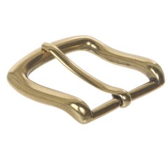 1 1/2&Prime; (38 mm) Nickel Free Single Prong Square Belt Buckle