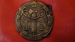 Buckle 60&rsquo;s Odd Fellows IOOF Eye of Providence Vintage Freemasonry USA JAPAN JP