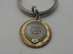 GREAT STATE SEAL OF THE STATE OF TENNESSEE Belt Buckle with KEYCHAIN & case