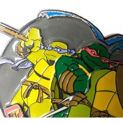 TMNT Teenage Mutant Ninja Turtles Belt Buckle GIVE &lsquo;EM SHELL! 2012 adult viacom