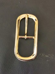 BELT BUCKLES 10993 2.5&Prime;X1&Prime; Gold Plated Made in Italy