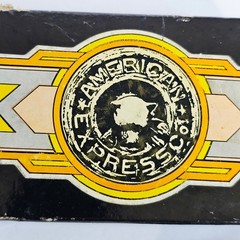 Vintage American Express Co Wells Butterfield Stagecoach Belt Buckle Synek NYC