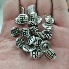 Personalized Logo/Text Brass Snap Buttons,Leather Snaps,4size 8/10/12.5/15mm lot