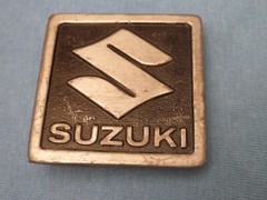 VINTAGE SUZUKI GS1000 GT750 T500 BELT BUCKLE – OWNERS MANUAL LISTED AS WELL