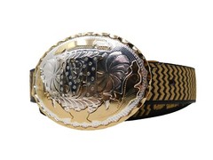 Belt Buckle Dimond Letter M Cowboy Sliver,Gold,Metal