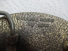 Vintage 1981 Walking Horse Belt Buckle by CHAD #3010 Colorado – Western