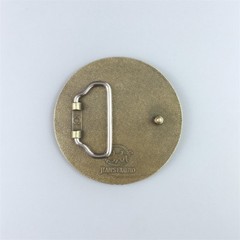 Vintage Bronze Plated Aztec Calendar Belt Buckle also Stock in the US