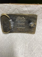 1977 Faster Horses Older Whiskey Younger Women More Money Belt Buckle