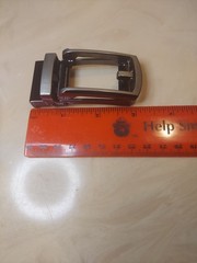Men Alloy Ratchet Belt Automatic Slide Buckle Replacement