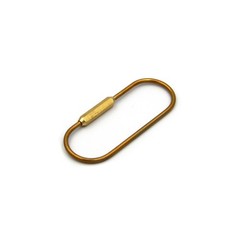 O Shape Brass Wired Key Chain Holder lot