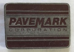 Vintage 1990&rsquo;s Belt Buckle Pavemark Corporation CD Hit