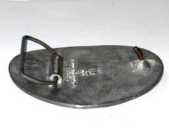 Vintage Welder Welding Award Design Medals Inc Oklahoma Diecast Belt Buckle