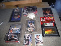 1994 Press Pass XL Red Hot Foil D. Earnhardt + M. silversmith buckle + 7 pcs*209