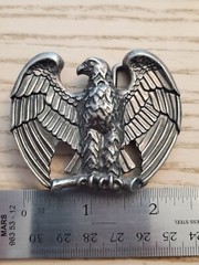 VTG Avon American Eagle Belt Buckle Silvertone.