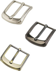 Classic Belt Buckles Set, 3 Pack Metal Belt Buckle 38-40 Mm (1.5&Prime;-1.6&Prime;) Single P