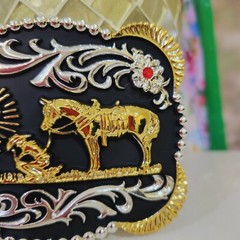 Praying Cowboy belt buckle Western Horse Cross Rodeo Zinc alloy colorful