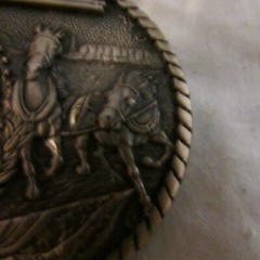 John Wayne Belt Buckle – Solid Brass – Men’s – 1st Edition