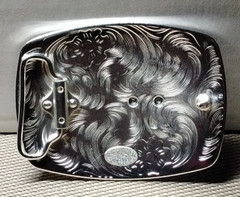 BULL RIDING COWBOY Western Belt Buckle Hebilla Vaquera Con Toro