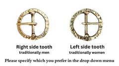 Handmade Solid Brass Belt Buckle USA | 1.5&Prime; « CIRCLE of LIFE » Artisan Buckle Men