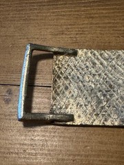 Vintage Levi Strauss & Co. Original Rivited Rectangular Belt Buckle