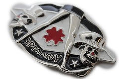 Men / Women Belt Buckle Silver Metal Skull Skeleton APMANY Colver Leaf Sexy Legs