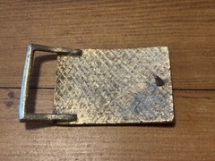 Vintage Levi Strauss & Co. Original Rivited Rectangular Belt Buckle