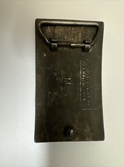 Vintage Winchester Repeating Arms New Haven Brass Belt Buckle