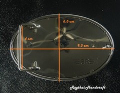 MADE BY ORDER MEN BELT BUCKLE HANDMADE STAINLESS STEEL EAGLE