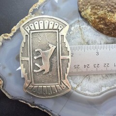 Emerson Kinsel Native American Sterling Silver Overlay Horse Belt Buckle For Men