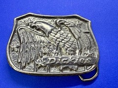 Dickies Clothing Apparel Company American Bald Eagle Promotional Belt Buckle