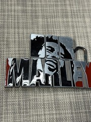 Bob Marley Belt Buckle Reggae Music 4” Width Y2K