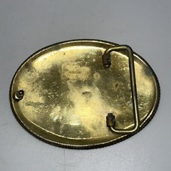 Alpaca Gold Eagle Belt Buckle Vintage